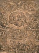 Leonard Gaultier after Michelangelo, 'The Last Judgement', engraving, plate size 12.25 x 9.25