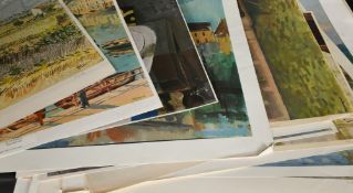 A group of twenty-two Impressionist and Post-Impressionst Ganymed prints after Segonzac, Marquet,