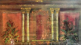 John Piper, 'Death in Venice VI', screen print, signed in white crayon, 15