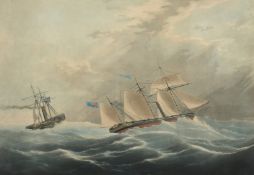 Duncan after Huggins, 'The Archimedes Steamer', 17.5