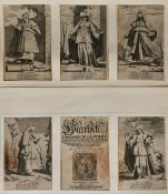 Christophe Van Sichem, A set of eleven Old Master engravings of Sybils and a title page, each 9