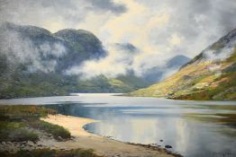 George Melvin Rennie (1874-1953), a Highland Loch, oil on canvas, signed, 16