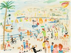 Alan Furneaux (b.1953) British, 'Penzance Prom', watercolour, signed and inscribed, 21.5