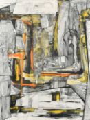 20th Century British School, an abstract composition, oil on canvas, 24