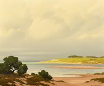 Pierre De Clausade (1910-1976) French, 'Dunes Dans Le Nord, Apres L'Orage', oil on canvas, signed,