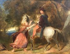 G.J. Barter (19th Century), 'The bailiff's daughter of Islington', (the subject of a traditional