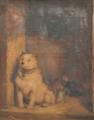 After Landseer, (late 19th Century), 'Low Life' and 'High Life', one on canvas, the other on