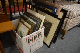 Various paintings, prints etc.