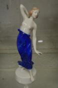A Rosenthal porcelain of a 1920's lady.