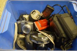 Various camera equipment.