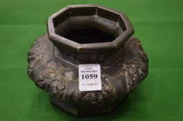 A Chinese bronze censer.