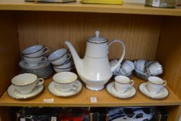 A porcelain coffee service.