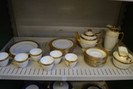 Royal Doulton gilt decorated tea service,