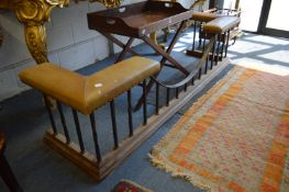 A good large club fender, base 210cm long x 55cm deep.