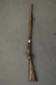 An old percussion carbine.