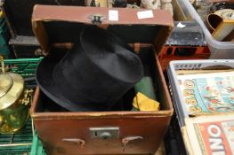 A boxed top hat (hat measurement 7.5 