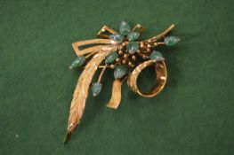 Decorative brooch.
