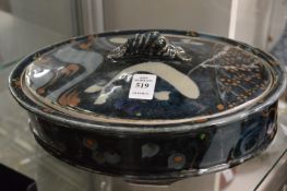 David Frith, a pottery casserole dish and cover.