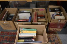 A quantity of books.