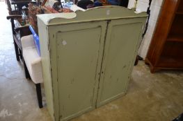 A painted cupboard.