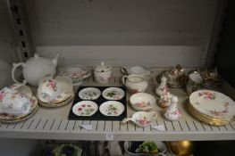 Crown Derby and other decorative china.
