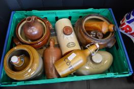 Stone jars, pots etc.