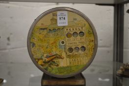 Gambetto, an unusual Chad Valley gaming toy.