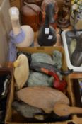 Model ducks, geese and other collectable items.