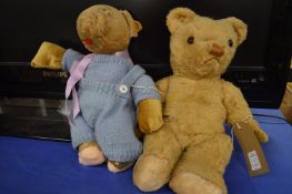 Two early teddy bears.