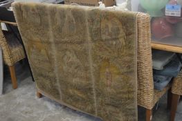 A medieval style tapestry.