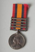 5098. CPT. B MORAN. 2 BTN ROYAL HIGHLANDERS (BLACK WATCH). QUEEN'S SOUTH AFRICAN MEDAL, 2nd type