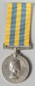 PTE. J. SHAND. BLACK WATCH 2257330. KOREA MEDAL.