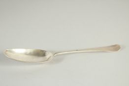 AN EARLY AMERICAN SILVER TABLE SPOON by S. CASEY.