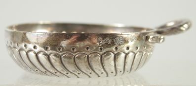 A FRENCH SILVER WINE TASTER.