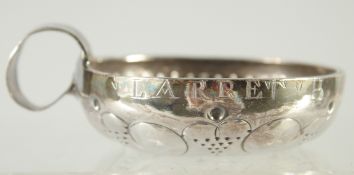 A FRENCH SILVER WINE TASTER.