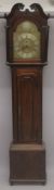 A VERY GOOD 18TH CENTURY SCOTTISH MAHOGANY LONGCASE CLOCK by ALEX SEMPLE, KILMALCOLM, with