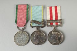 PTE. W. MCDONALD. 79TH CAMERON HIGHLANDERS. CRIMEA MEDAL, SEBASTOPALl BAR. INDIA MUTANY MEDAL.