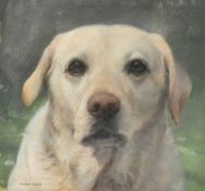 Philip Reed, 'Mans best friend', portrait of a Labrador, watercolour, signed, 11