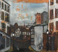 A grouped lot of eleven unframed oil paintings, various sizes, (11).