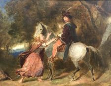 G.J. Barter (19th Century), 'The bailiff's daughter of Islington', (the subject of a traditional