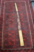 An Aboriginal didgeridoo.