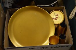 Japanese lacquer ware.