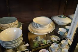 A quantity of Royal Doulton Spindrift dinnerware.