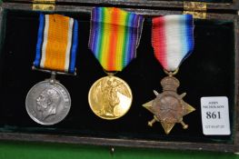 S-6469, Private H King, 8th Bn The Black Watch, killed in action, 14/09/1916, a group of three