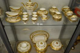 A comprehensive Minton Riverton dinner service.