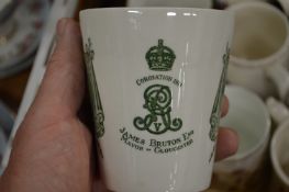 A good collection of Royal Commemorative mugs etc.