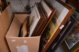 A quantity of assorted paintings and prints.
