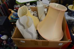 Various table lamps.