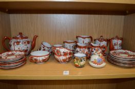 A quantity of Japanese Kutani etc.