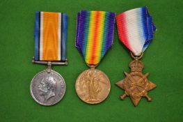 2233 PTE E.H.S. Gilbert, A & S Highlanders, WWI trio.